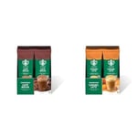 Starbucks Caffè Mocha Premium Kahve Karışımı, 10x24 g ve Starbucks Caramel Latte Premium Kahve Karışımı, 10x23 g