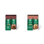 Starbucks Caffè Mocha Premium Kahve Karışımı, 10x24 g ve Starbucks Cappuccino Premium Kahve Karışımı (10 x 18gr)