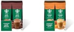 Starbucks Caffè Mocha Premium Kahve Karışımı, 10x24 g ve Starbucks Caramel Latte Premium Kahve Karışımı, 10x23 g