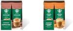 Starbucks Cappuccino Premium Kahve Karışımı (10 x 18gr) ve Starbucks Caramel Latte Premium Kahve Karışımı, 10x23 g