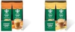 Starbucks Caramel Latte Premium Kahve Karışımı, 10x23 g ve Starbucks Vanilla Latte Premium Kahve Karışımı, 10x21.5 g