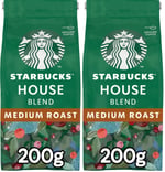 Starbucks House Blend Öğütülmüş Kahve 200 g (2 paketi)
