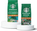Starbucks Öğütülmüş Kahve Seti, Single-Origin, House Blend 400 g