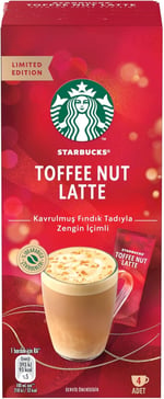 Starbucks Vanilla Latte Premium Kahve Karışımı, 10x21.5 g (2 paketi)