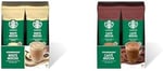 Starbucks White Mocha Premium Kahve Karışımı, 10x24 g ve Starbucks Caffè Mocha Premium Kahve Karışımı, 10x24 g