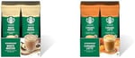 Starbucks White Mocha Premium Kahve Karışımı, 10x24 g ve Starbucks Caramel Latte Premium Kahve Karışımı, 10x23 g