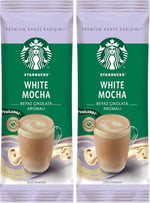 STARBUCKS White Mocha Premium Kahve Karışımı 24 g 2li paket