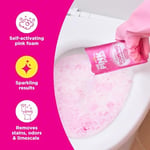 Stardrops - The Pink Stuff - Miracle Power Köpük Tuvalet Temizleyici - 2 Bakım - Kendinden Aktifleştiren Pembe Köpük