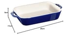 Staub 405108130 Seramik Fırın Kabı 20 x 16 cm 1.1 L