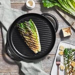 Staub Döküm Izgara Tava Çift Kulplu 26 cm Siyah