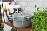 Staub La Cocotte Döküm Tencere, Demir, Gri