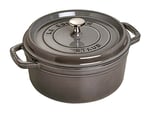 Staub La Cocotte Döküm Tencere, Demir, Gri