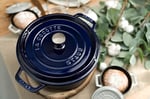 Staub La Cocotte Döküm Tencere, Döküm Demir, Lacivert - Bedenler: 22 cm, 34 cm