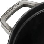 Staub La Cocotte Döküm Tencere, Gri, 8.35 Litre - Bedenler: 24 cm, 30 cm