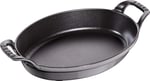 Staub Specialities Döküm Sahan, Gri - Seçenekler: Gri, 24 x 16 cm