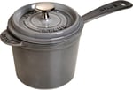 STAUB Zwilling Specialties Sos Tenceresi, Döküm Demir, Gri