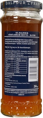 St.Dalfour Kayısı Reçeli 284 Gr.