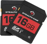 Stealth Cam STC-16GB2PK 16GB SD Kart (2 Paket)