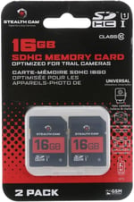 Stealth Cam STC-16GB2PK 16GB SD Kart (2 Paket)