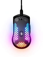 SteelSeries Aerox 3 - Ultra Hafif Gaming Mouse - 8,500 CPI TrueMove Core Optik Sensör - Suya Dayanıklı - Siyah