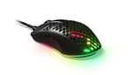 SteelSeries Aerox 3 - Ultra Hafif Gaming Mouse - 8,500 CPI TrueMove Core Optik Sensör - Suya Dayanıklı - Siyah