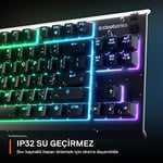 steelseries Apex 3 TKL Türkçe Gaming Klavye Tenkeyless, 8 Bölge RGB Aydınlatma Türkçe QWERTY - Seçenekler: Apex 3 TKL, Apex Pro TKL Wireless, Apex Pro