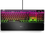 SteelSeries Apex 7 Mekanik Gaming Klavye, Oled Akıllı Ekran, Usb Doğrudan Bağlantı & Medya Kontrolleri, Kırmızı Düğmeler, Türkçe QWERTY