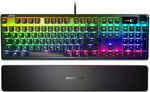 SteelSeries Apex 7 Mekanik Gaming Klavye, Oled Akıllı Ekran, Usb Doğrudan Bağlantı & Medya Kontrolleri, Kırmızı Düğmeler, Türkçe QWERTY