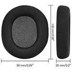SteelSeries Arctis 7, Arctis 5 kulak pedleri için kulak yastığı, yedek kulak yastığı, SteelSeries Arctis 7 Arctis 5 Arctis 3 oyun kulaklığı ile uyumlu (Arctis 7 kulak yastığı)