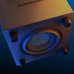 steelseries Arena 7 RGB Aydınlatmalı 2.1 Oyun Hoparlörleri, 2 Yönlü Hoparlör Tasarımı, Reaktif RGB Aydınlatması, USB, Optik, Kablolu, Bluetooth,  - Seçenekler: 2+1, 2+0, 5+1, Arena 3, Arena 7, Arena 9