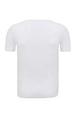 Steve Wolls Erkek Beyaz 4’Lü V Yaka Bambu T-Shirt - 33602
