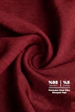 Steve Wolls Erkek Bordo 3’Lü Uzun Paça Bambu Boxer - 25201