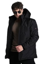 Stil Kombin İçi Kürk Astarlı Su Geçirmez Mont&Kaban&Parka