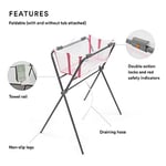STOKKE® Flexi Bath® Stand – Stokke® Flexi Bath® küvet için pratik stand