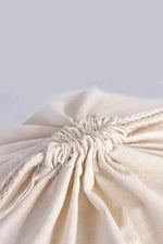 stonehill Büzgülü Ham Bez Ayakkabı Torbası 30x40 cm. 2 Adet (Baskısız)