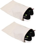 stonehill Büzgülü Ham Bez Ayakkabı Torbası 30x40 cm. 2 Adet (Baskısız)