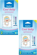 Stopever Coolbaby Ateş Düşürmeye Yardımcı Plaster (2 x 2 Adet) - Seçenekler: 2 x 2 adet, 6 adet