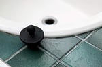 StopShroom Küvet 2'li Paket Küvet ve Banyo Lavabo Süzgeçleri için Evrensel Durdurucu, Siyah Fiş 2pk, 2 Adet