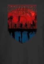 Stranger Things Bisiklet Yaka Tişört Kadın