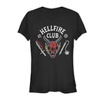 Stranger Things Hellfire Club kısa kollu tişört Tişört Kadın