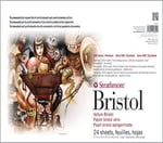 Strathmore (580-62 500 Serisi Bristol, 2 Katmanlı Parşömen Yüzeyi, 27,9 x 35,6 cm, Beyaz, 15 Yaprak - Seçenekler: 11x17, 11