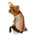 Stripe Bordo Su itici Yağmurluk Köpek Yağmurluğu KARIŞIK ÇOK RENKLİ XL
