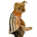 Stripe Orange Su itici Yağmurluk Köpek Yağmurluğu KARIŞIK ÇOK RENKLİ XL