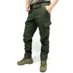 Su-Rüzgar Geçirmez Haki Softshell Pantolon