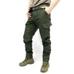 Su-Rüzgar Geçirmez Haki Softshell Pantolon