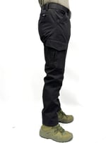 Su-Rüzgar Geçirmez Siyah Softshell Pantolon