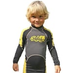 SUBGEAR Rash Guard SUN&FUN, Likra Çocuk UV Korumalı Uzun Deniz Elbisesi 86CM/3 yaş/3XS