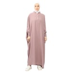 Sultanbaş Nikaplı Çarşaf Cilbab Khimar Abaya Kolu Lastikli Hakim Yaka Peçeli Ferace Medine İpek