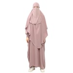 Sultanbaş Nikaplı Çarşaf Cilbab Khimar Abaya Kolu Lastikli Hakim Yaka Peçeli Ferace Medine İpek