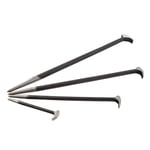 Sunex sun9804 Rolling-head Pry Bar Seti, 4 Adet